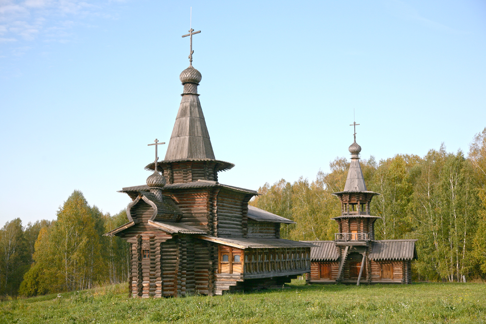 Архитектурный музей под открытым небом в академгородке (Новосибирск)