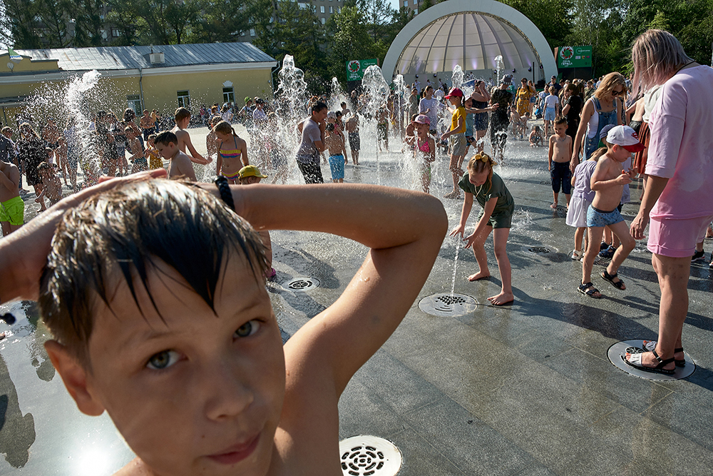 Фонтан в Центральном парке