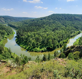 Бердские скалы, водопад Бучило, Ложок