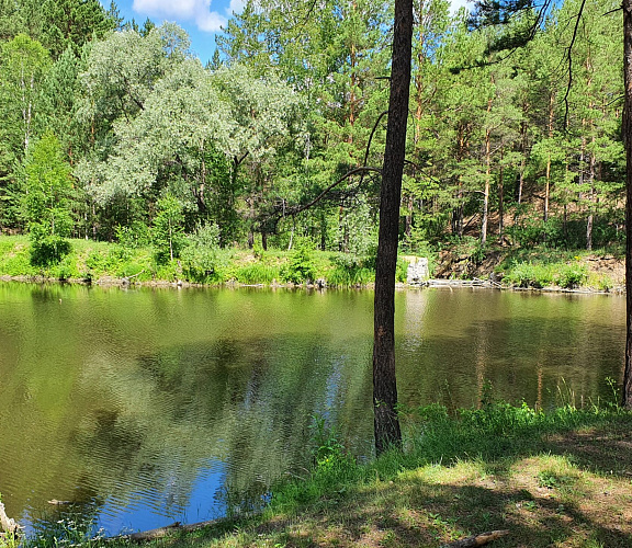 Караканский бор, Мраморное озеро, Чингис